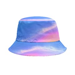 Winter Landscape Snow Forest Trees Bucket Hat