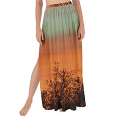 Twilight Sunset Sky Evening Clouds Maxi Chiffon Tie-up Sarong by Amaryn4rt