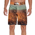 Twilight Sunset Sky Evening Clouds Men s Beach Shorts View1