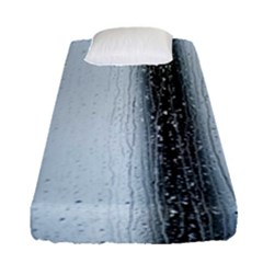 Rain Raindrop Drop Of Water Drip Fitted Sheet (single Size)