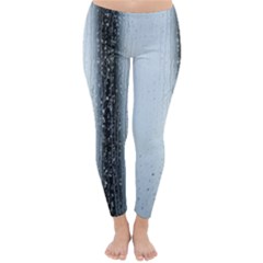 Rain Raindrop Drop Of Water Drip Classic Winter Leggings