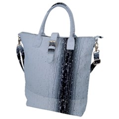 Rain Raindrop Drop Of Water Drip Buckle Top Tote Bag