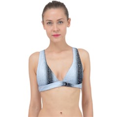 Rain Raindrop Drop Of Water Drip Classic Banded Bikini Top by Amaryn4rt