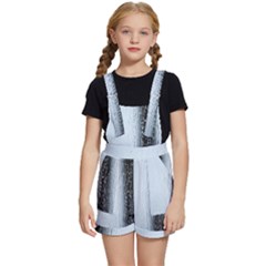 Rain Raindrop Drop Of Water Drip Kids  Short Overalls by Amaryn4rt