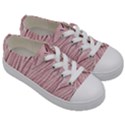 Shabby Chic Vintage Background Kids  Low Top Canvas Sneakers View3