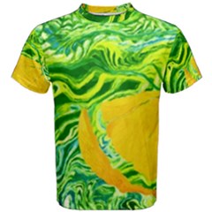 Zitro Abstract Sour Texture Food Men s Cotton T-shirt by Amaryn4rt