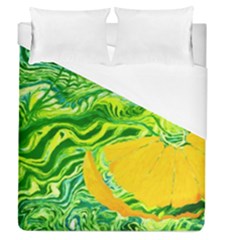 Zitro Abstract Sour Texture Food Duvet Cover (queen Size) by Amaryn4rt