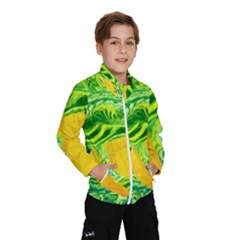 Zitro Abstract Sour Texture Food Kids  Windbreaker