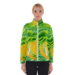 Zitro Abstract Sour Texture Food Women s Bomber Jacket