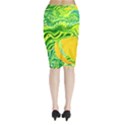 Zitro Abstract Sour Texture Food Midi Wrap Pencil Skirt View2