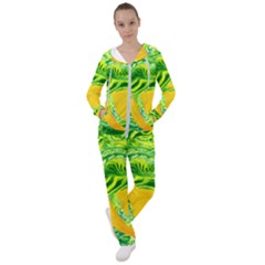 Zitro Abstract Sour Texture Food Women s Tracksuit by Amaryn4rt