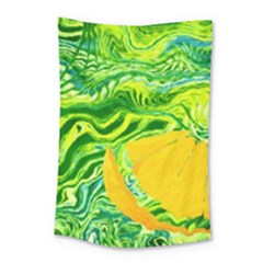 Zitro Abstract Sour Texture Food Small Tapestry