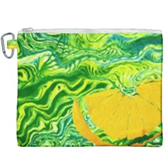 Zitro Abstract Sour Texture Food Canvas Cosmetic Bag (xxxl) by Amaryn4rt