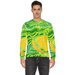 Zitro Abstract Sour Texture Food Men s Fleece Sweatshirt