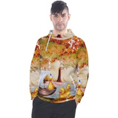 Art Kuecken Badespass Arrangemen Men s Pullover Hoodie