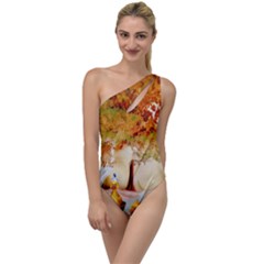 Art Kuecken Badespass Arrangemen To One Side Swimsuit by Amaryn4rt