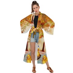 Art Kuecken Badespass Arrangemen Maxi Kimono by Amaryn4rt