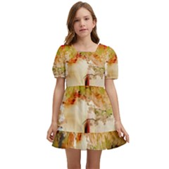 Art Kuecken Badespass Arrangemen Kids  Short Sleeve Dolly Dress by Amaryn4rt