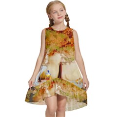 Art Kuecken Badespass Arrangemen Kids  Frill Swing Dress by Amaryn4rt