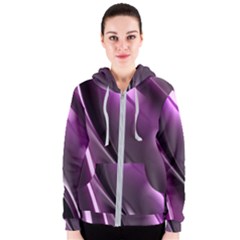 Fractal Mathematics Abstract Women s Zipper Hoodie