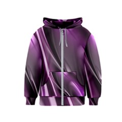 Fractal Mathematics Abstract Kids  Zipper Hoodie