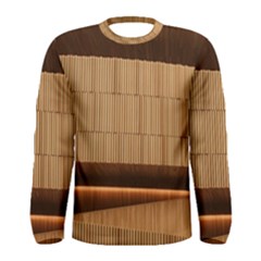 Architecture Art Boxes Brown Men s Long Sleeve T-shirt