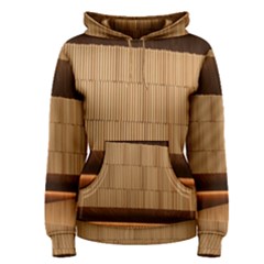 Architecture Art Boxes Brown Women s Pullover Hoodie