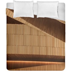 Architecture Art Boxes Brown Duvet Cover Double Side (california King Size) by Amaryn4rt