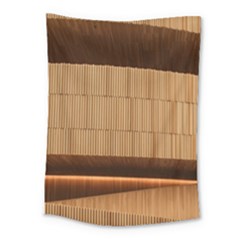 Architecture Art Boxes Brown Medium Tapestry