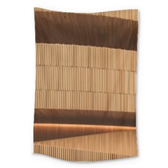 Architecture Art Boxes Brown Large Tapestry