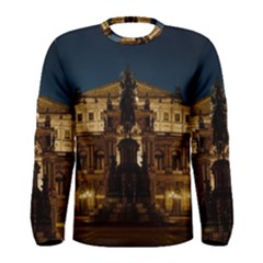 Dresden Semper Opera House Men s Long Sleeve T-shirt