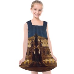 Dresden Semper Opera House Kids  Cross Back Dress by Amaryn4rt