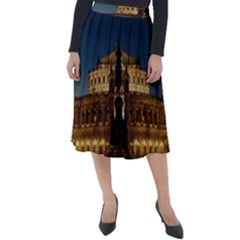 Dresden Semper Opera House Classic Velour Midi Skirt  by Amaryn4rt