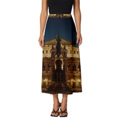 Dresden Semper Opera House Classic Midi Chiffon Skirt by Amaryn4rt