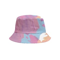 Pink Mountains Grand Canyon Psychedelic Mountain Bucket Hat (kids) by Modalart