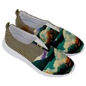 Surreal Art Psychadelic Mountain No Lace Lightweight Shoes View3