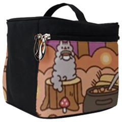 Pusheen Cute Fall The Cat Make Up Travel Bag (big) by Modalart