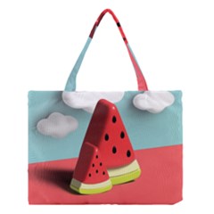 Watermelon Fruit Medium Tote Bag by Modalart