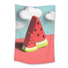 Watermelon Fruit Small Tapestry