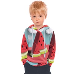 Watermelon Fruit Kids  Overhead Hoodie