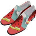 Watermelon Fruit Women Slip On Heel Loafers View2