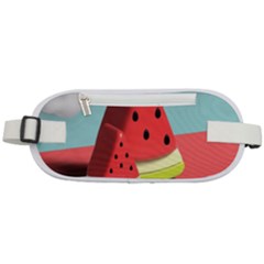 Watermelon Fruit Rounded Waist Pouch by Modalart