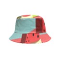 Watermelon Fruit Inside Out Bucket Hat (Kids) View4