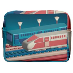 Bridge Transportation Train Toys Make Up Pouch (large)