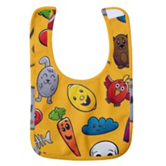 Graffiti Characters Seamless Ornament Baby Bib by Bedest