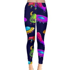 Space Pattern Everyday Leggings  by Bedest