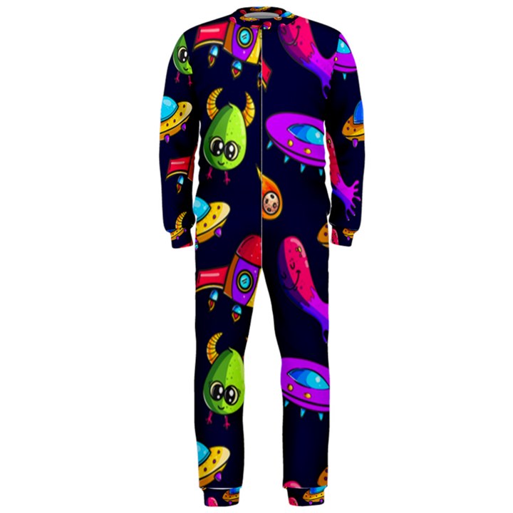 Space Pattern OnePiece Jumpsuit (Men)