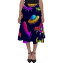 Space Pattern Perfect Length Midi Skirt View1