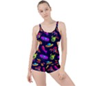 Space Pattern Boyleg Tankini Set  View1