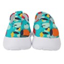 Pop Art Style Citrus Seamless Pattern Women s Slip On Sneakers View4